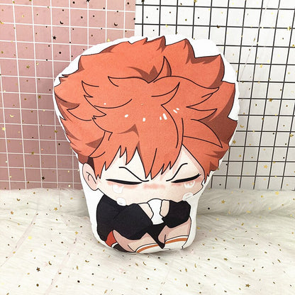 10cm Anime Haikyuu Plush Doll Hinata Shoyo Tobio Kageyama Soft Stuffed Plush Toys Cute Haikyuu Plush Pendant Kids Plushie Toy