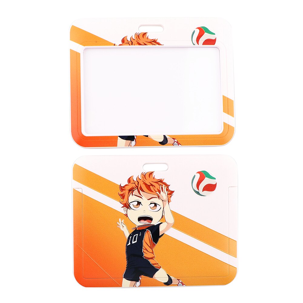 DZ1423 New Anime Haikyuu!! Lanyard for Bus Credit Bank Card ID Keys Badge Holder Keychain Keyring Neck Strap Jewelry Fans Gifts