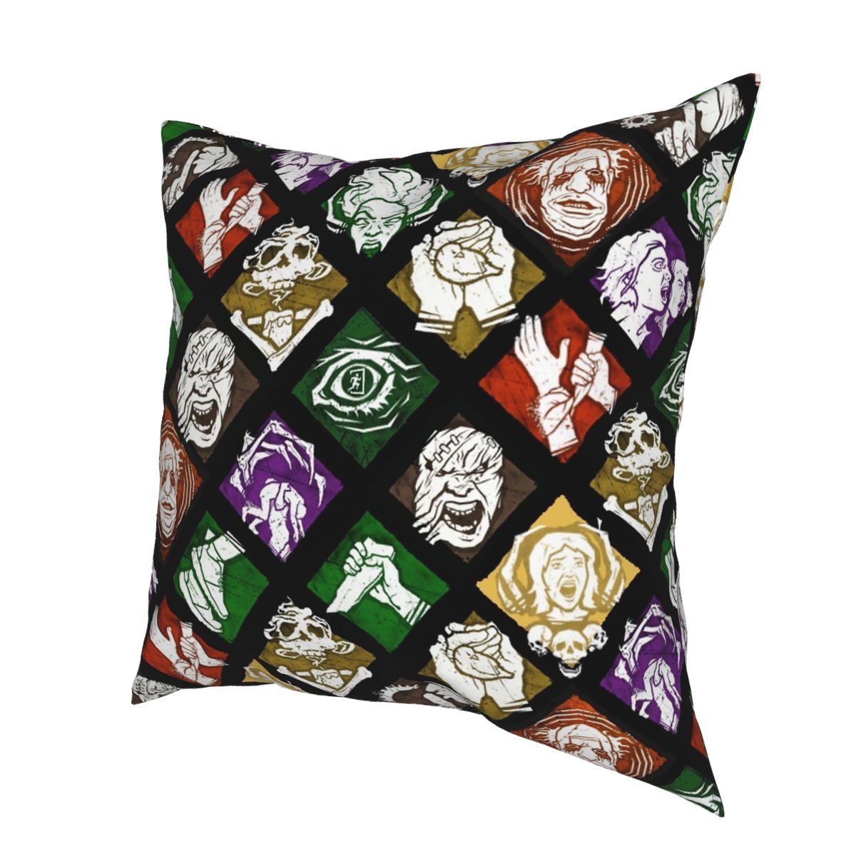 Dead By Daylight Perks Square Pillowcase Polyester Printed Decor Sofa Seater Cushion Cover Wholesale 18&quot;