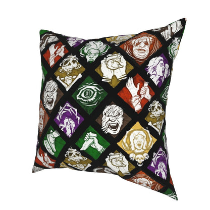 Dead By Daylight Perks Square Pillowcase Polyester Printed Decor Sofa Seater Cushion Cover Wholesale 18&quot;