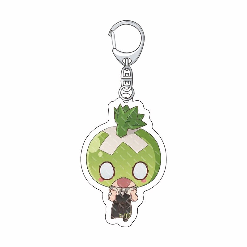 Anime Dr. Stone Keychain Senku Ishigami Oki Taiju Ogawa Yuzuriha Kohaku Acrylic Figure Key Chain Backpack Schoolbag Charm Keyring