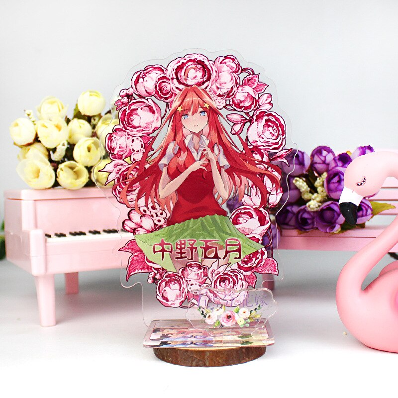 Garland Theme Anime The Quintessential Quintuplets Acrylic Stand Model Plate Nakano Ichika Nino Miku Yotsuba Itsuki Standee Gift