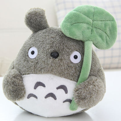 Anime My Neighbor Totoro Plush Doll Leaf Totoro Stuffed Toys 20CM