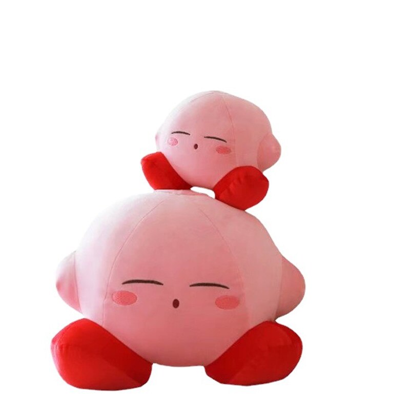 Cartoon Cute Kirby Plush Doll Stuffed Animal Toy Children&#39;s Birthday Home Decoration Pillow Christmas Gift