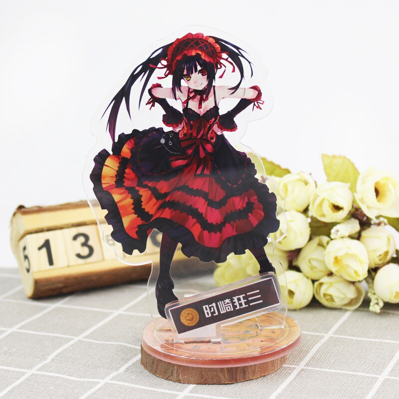 Anime Date A Live Tokisaki Kurumi Yatogami Tooka Origami Tobiichi Kotori Itsuka Yoshino Miku Izayoi 16cm Acrylic Stand Model