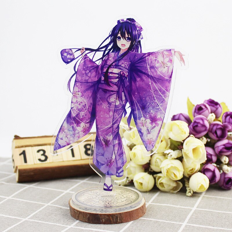 Anime Date A Live Tokisaki Kurumi Yatogami Tooka Origami Tobiichi Kotori Itsuka Yoshino Miku Izayoi 16cm Acrylic Stand Model