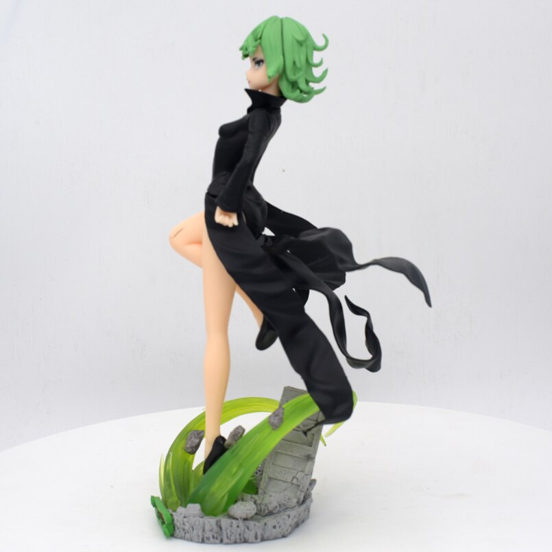 22cm Anime ONE PUNCH MAN Figure ONE PUNCH-MAN Senritsu no Tatsumaki PVC Action Figure Model Collectible model Toys Kid Gift