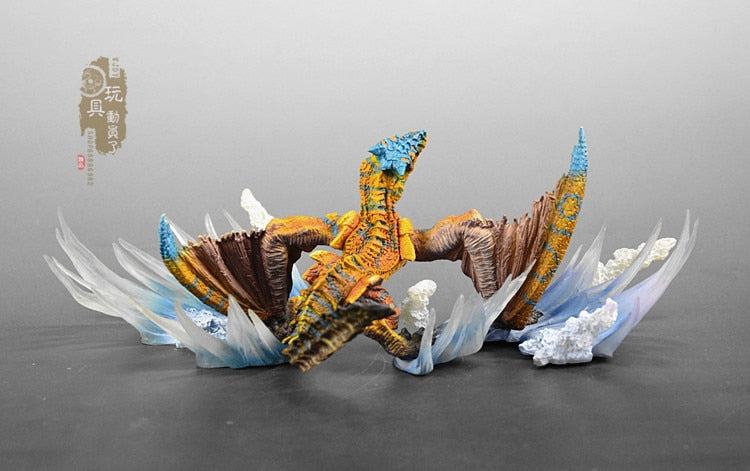 Collector&#39;s Edition Monster Hunter Prototype Production Big Tigrex Hand-held Male Fire Dragon Ornament Figure Toys