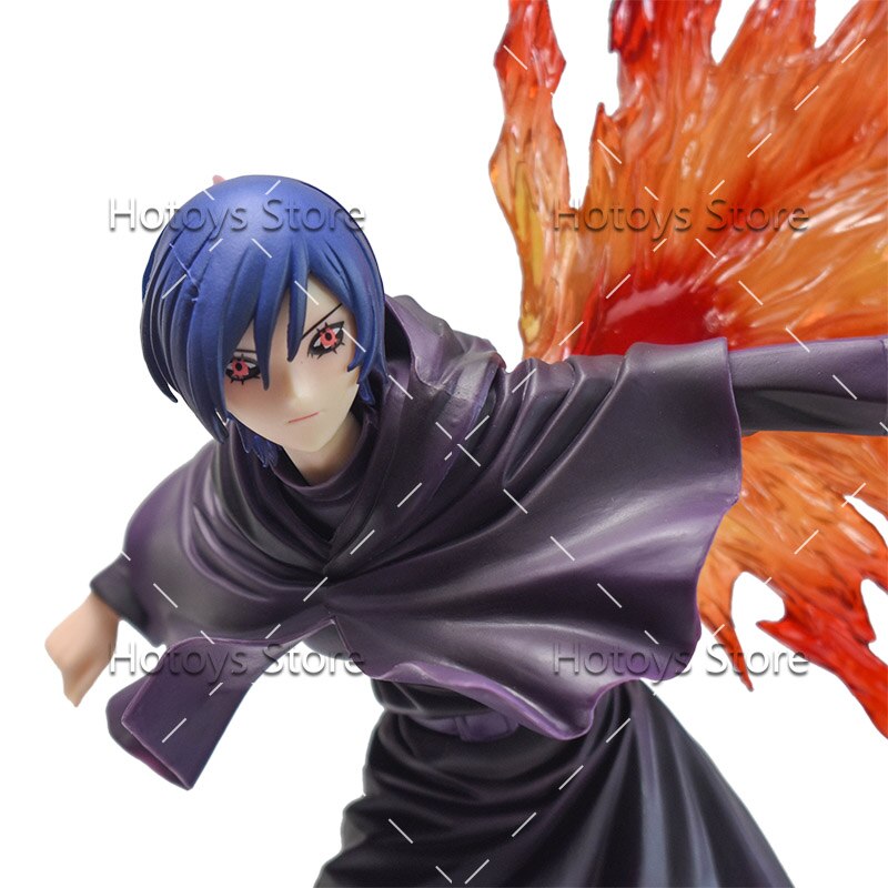 22-24cm Tokyo Ghoul Figure Touka Kirishima Dolls Action Figures Kaneki Ken Two Heads Awakening Figurine Model Toys Birthday Gift