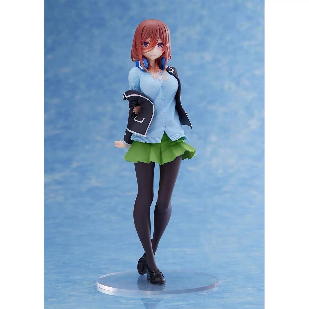 20cm The Quintessential Quintuplets Nakano Miku Anime Figurine Action Figure Toys Doll Christmas Gift With Box