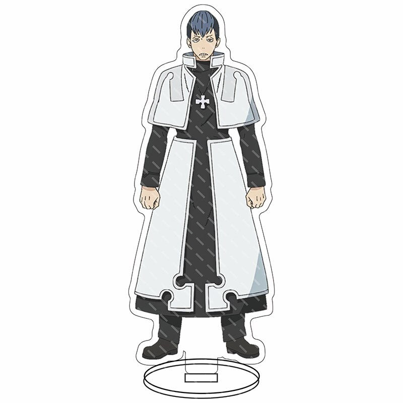 Fire Force Anime Manga Characters Cosplay Acrylic Stand Model Board Desk Interior Decoration Statues Toy Cartoon