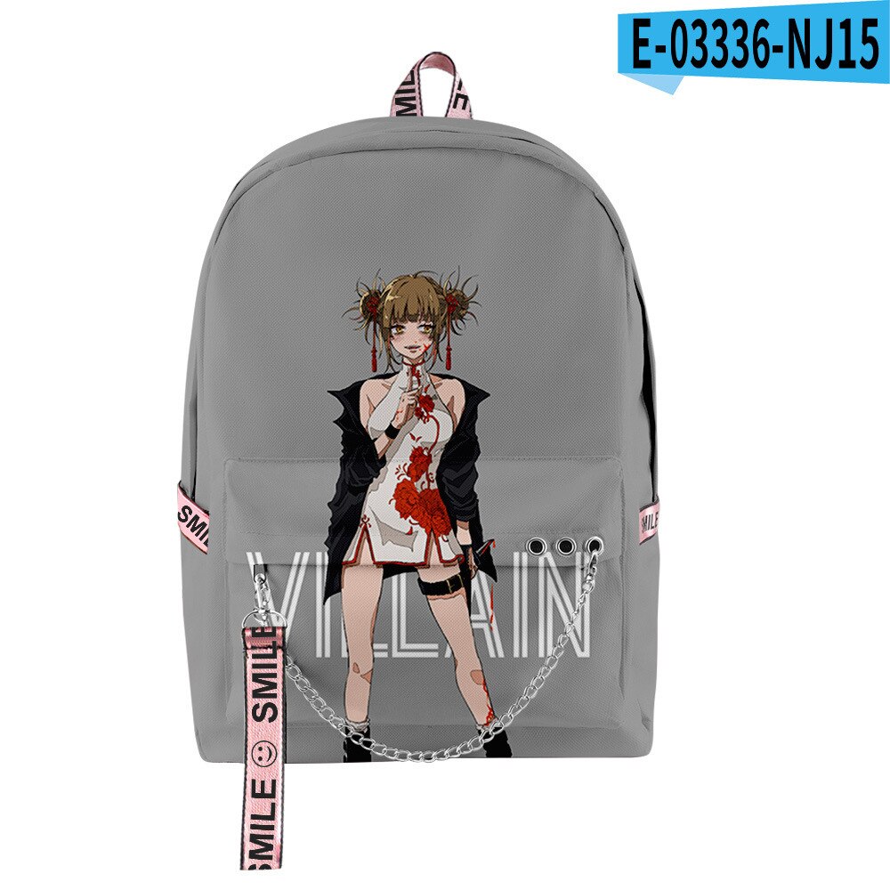 Fashion Novelty My Hero Academia Student School Bags Unisex 3D Print Oxford Waterproof Notebook multifunction Travel Backpacks