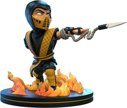 QMx Quantum Mechanix Mortal Kombat Scorpion Sub-Zero  Q-Fig 4 inches Toy Gift Collection Hobby