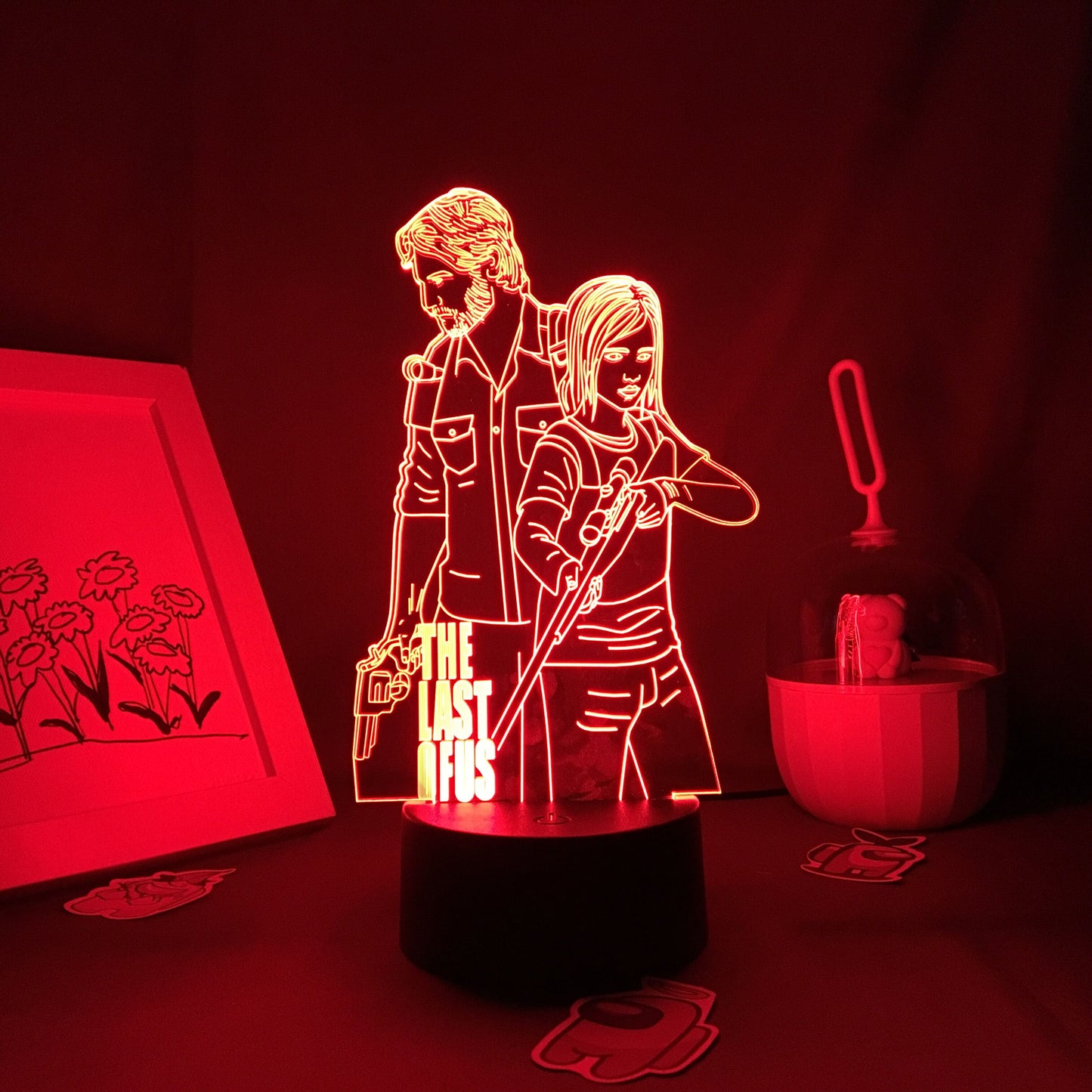 The Last of Us Figure 3d Led Lamp Home Decoration Birthday Gift Manga Night Light Otaku Bedroom Decor Light Cartoon Acrylic Lamp