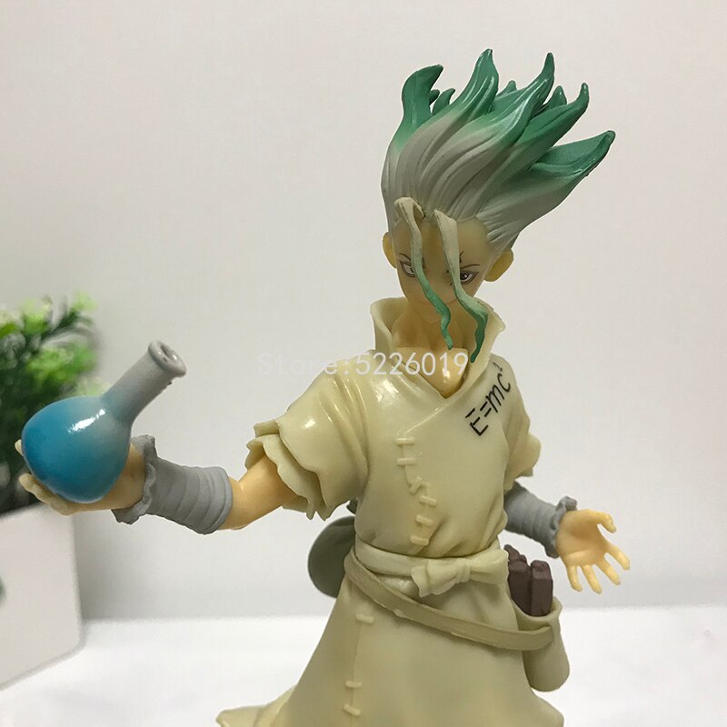 20cm Dr. Stone Anime Figure Ishigami Senkuu Action Figure 1262# Dr.STONE Senkuu Ishigami Figurine Collectible Model Doll Toys