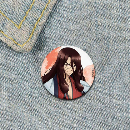 Dr. Stone Lapel Pins Cute Cartoon Figure Enamel Pin Manga Badges for Backpacks Brooches on Clothes Jewelry Accessories Fans Gifts