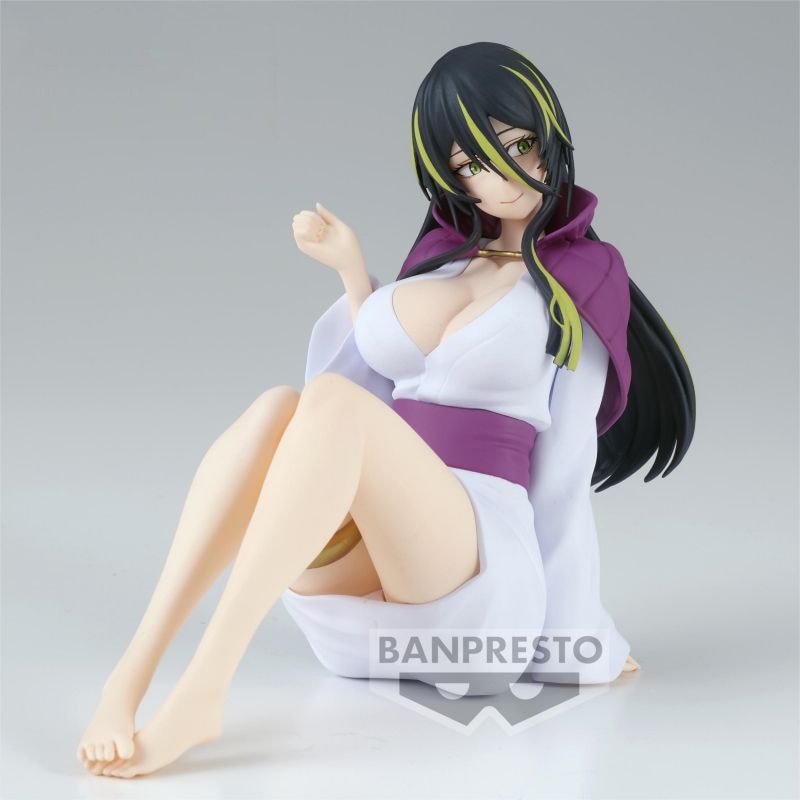 In Stock Original BANPRESTO That Time I Got Reincarnated as a Slime Albis Relax time 11CM PVC Anime Figure Action Figures Toys