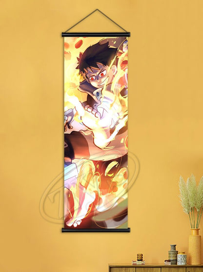 Fire Force Poster Hanging Scrolls Art Mural Shinra Kusakabe Canvas Painting Wall Picture Child Bedroom Home Cuadros Decoration