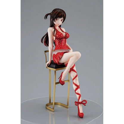 Stock Original 1/7 SOL INTERNATIONAL Rent A Girlfriend Mizuhara Chizuru Date Dress Ver 23cm Action Anime Figure Model Toys