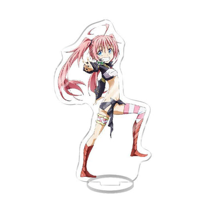 Anime That Time I Got Reincarnated As A Slime Tempest Rimuru Nava Milim Diablo Shuna Shion Benimaru Souei Acrylic Stand Model