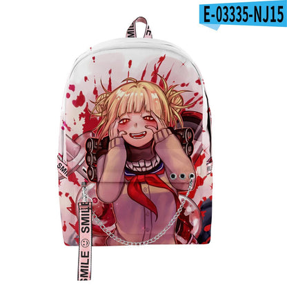 Fashion Novelty My Hero Academia Student School Bags Unisex 3D Print Oxford Waterproof Notebook multifunction Travel Backpacks