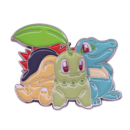 Anime Bulbasaur Enamel Pins Collect Pokemon Metal Cartoon Brooch Backpack Hat Bag Collar Lapel Badges Anime  Fans Gift