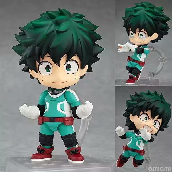 10CM My Hero Academia Anime Figure Midoriya Izuku Bakugou Katsuki Todoroki Shouto GSC Q Version PVC Action Figure Toys