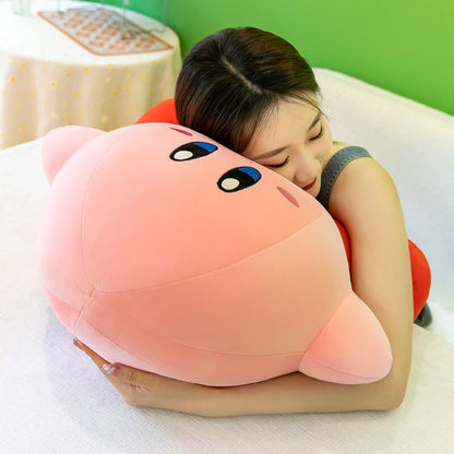 Kirby Anime Star Plush Toys Soft Stuffed Animal Doll Fluffy Pink Plush Doll Pillow Room Decoration Toys For Children&#39;S Gift