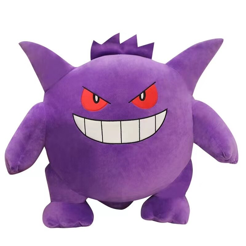 Pokemon Plush 20-60Cm Big Size Cartoon Anime Figure Gengar Plush Stuffed Pocket Monsters Pet Model For Children Birthday Gift