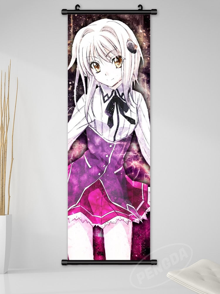 Wall Art Anime Hanging Painting Posters High School DxD Canvas Print Rias Gremory Picture Home Decor Scroll Bedside Background