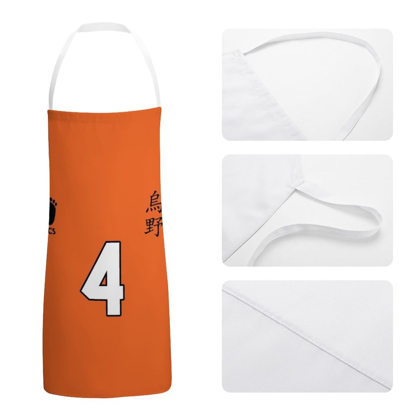 Haikyuu !! Yu Nishinoya Karasuno Jersey Apron Barber