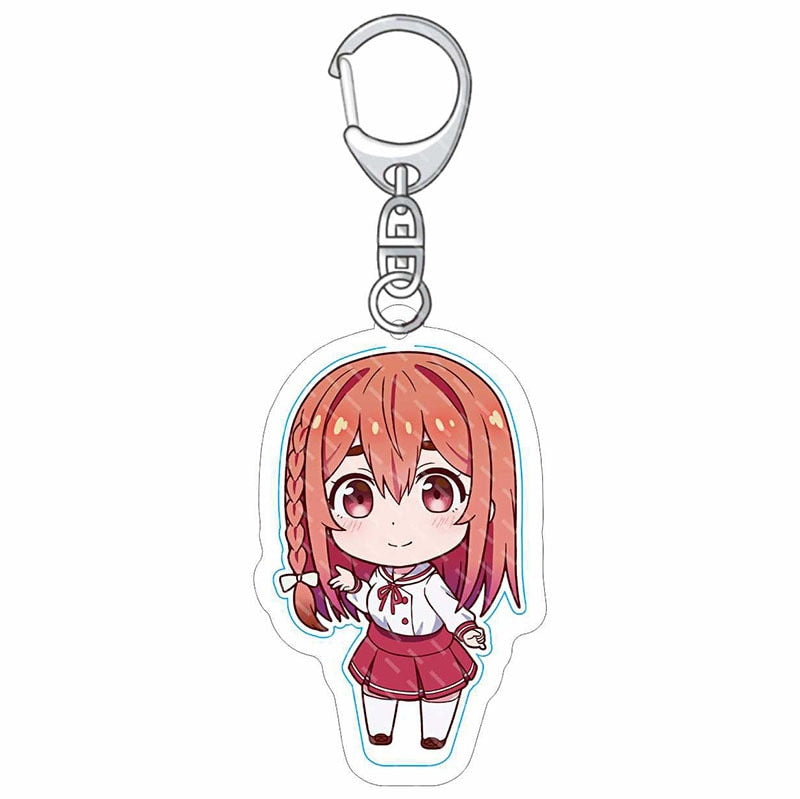 Anime Rent A Girlfriend Kanojo Okarishimasu Charm Keychain Ichinose Chizuru Asami Nanami Sakurasawa Sumi Sarashina Ruka Keyring