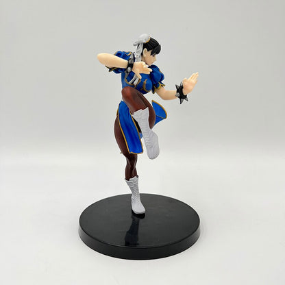 18cm POP UP PARADE Street Fighter Anime Figure Chun Li Battle Costume Action Figure Sexy Girl Figure Collection Model Doll Toys