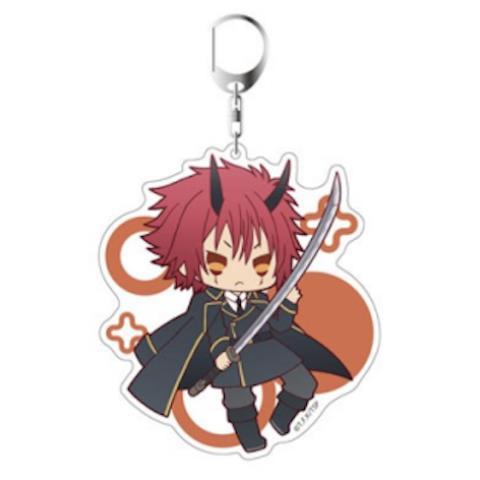 Rimuru Tempest KeyChain Men Anime Key Chain Women Acrylic Pendant Kids Friends Gift That Time I Got Reincarnated As A Slime