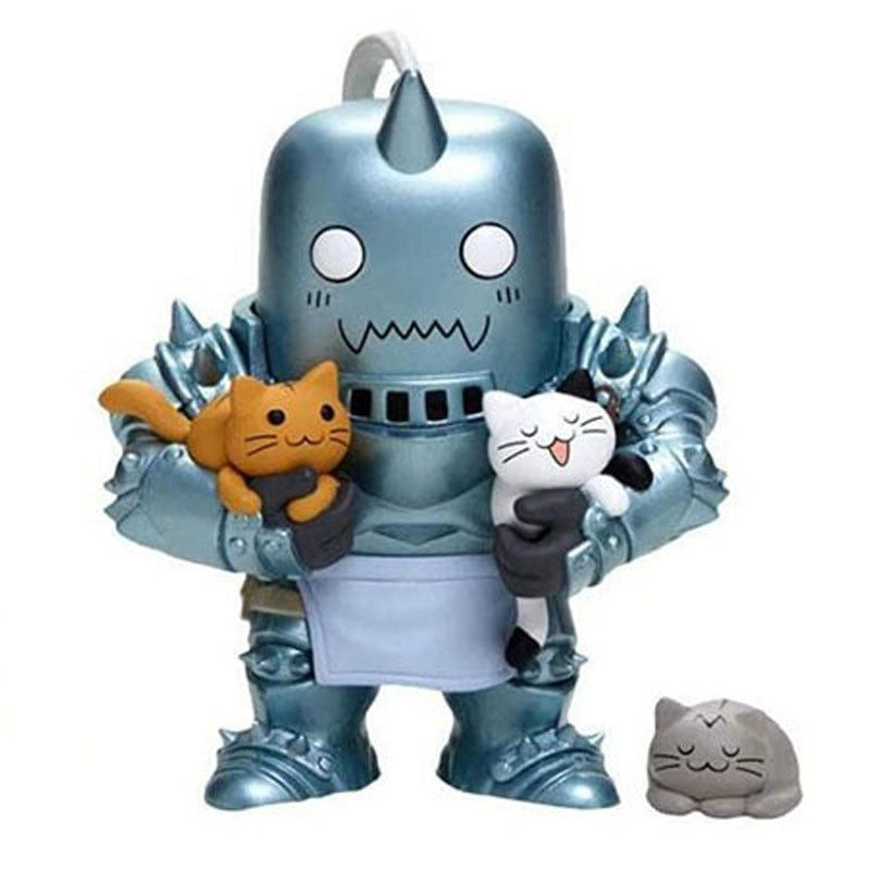 Anime Fullmetal Alchemist Alphonse Elric #392 #452 Edward Elric #391 Action Figure Dolls Toys Vinyl Figures Gifts for Kids