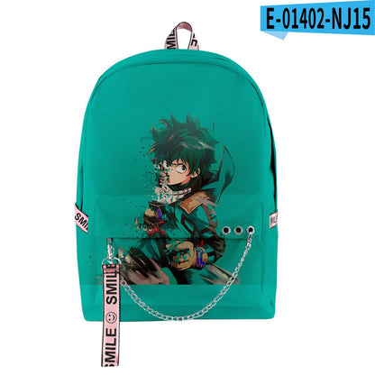 Fashion Novelty My Hero Academia Student School Bags Unisex 3D Print Oxford Waterproof Notebook multifunction Travel Backpacks