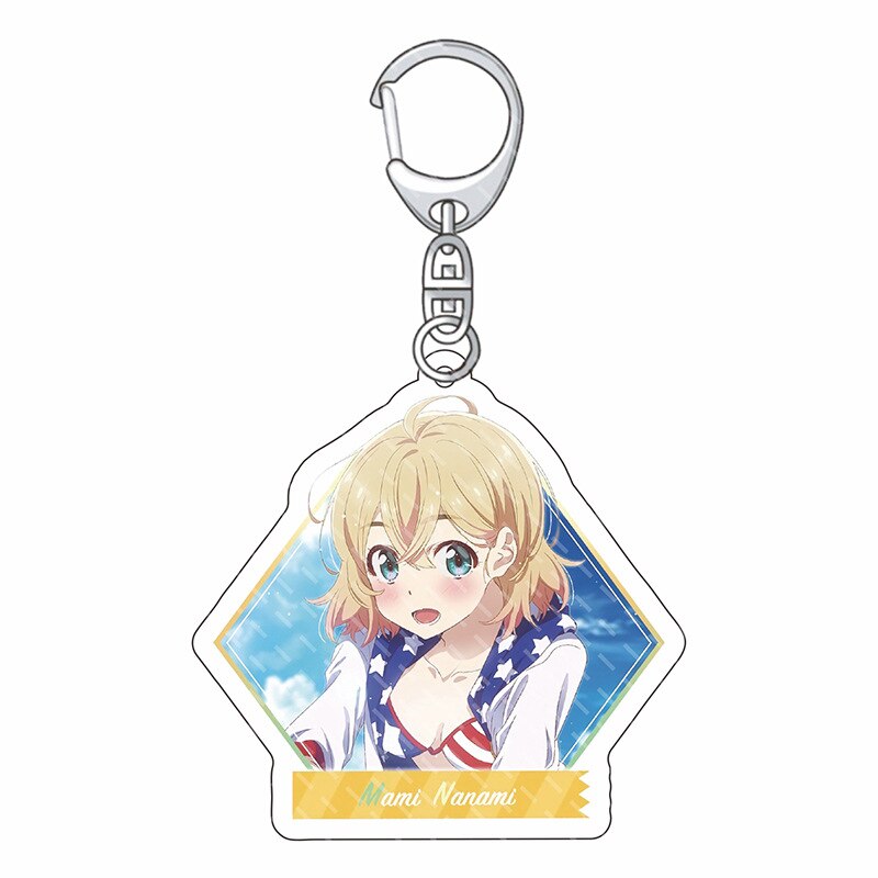 Anime Rent A Girlfriend Kanojo Okarishimasu Charm Keychain Ichinose Chizuru Asami Nanami Sakurasawa Sumi Sarashina Ruka Keyring