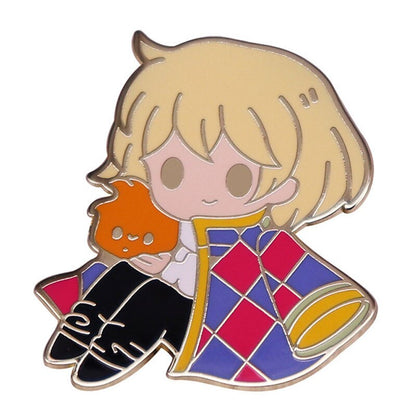 Howl&#39;s Moving Castle Anime Enamel Pins Metal Brooch Badge Fashion Jewellery Lapel Fun Bag Accessory Gifts Studio Ghibli