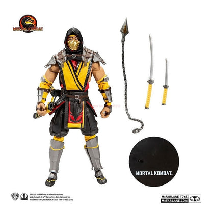 7inch Pvc Original Mcfarland Anime Figurine Scorpion Zero Kabal Mortal Kombat Action Figure Collect Model Kid Toy Gift