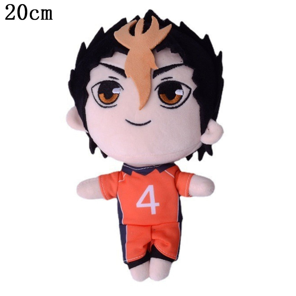 20cm Japanese Anime Haikyuu Plush Toys Oikawa Toru Sun Xiangyang Nishiya Yuu Toshio Kageyama Tsukishima Firefly Kids Xmas Gifts