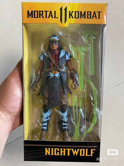 7inch Pvc Original Mcfarland Anime Figurine Scorpion Zero Kabal Mortal Kombat Action Figure Collect Model Kid Toy Gift