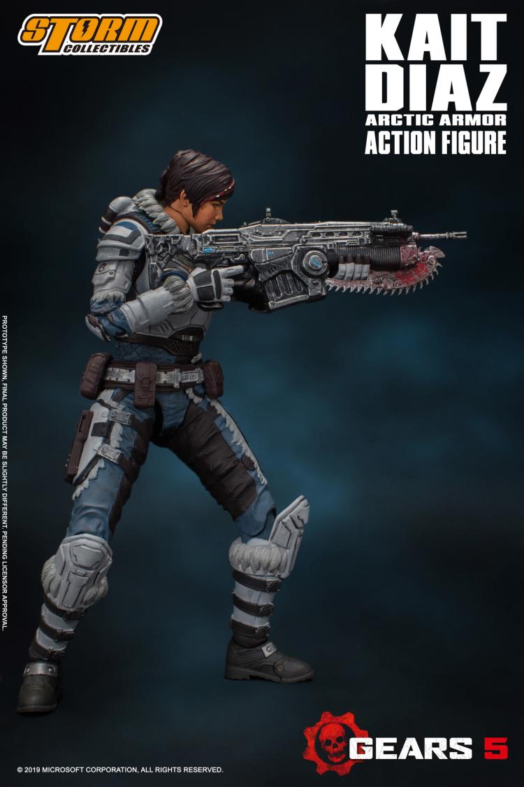 Storm Toys 1/12 Kait Diaz Gears of War 5 Full Set 6&#39;&#39; Action Figures Model In Stock For Fans Collection