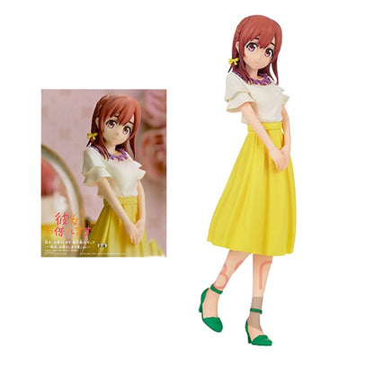 16cm Rent A Girlfriend Anime Figure Chizuru Mizuhara  Ruka Sarashina Sakurasawa Sumi Action Figure Collection Model Doll Toys