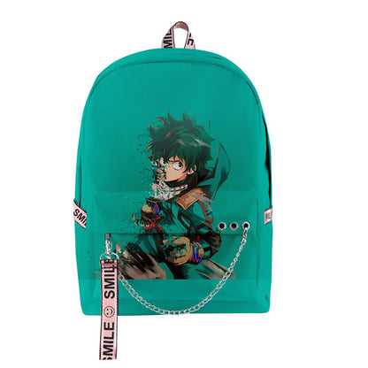 Fashion Novelty My Hero Academia Student School Bags Unisex 3D Print Oxford Waterproof Notebook multifunction Travel Backpacks