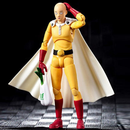 GREAT TOYS GT Dasin anime ONE PUNCH MAN Saitama Genos Teacher SHF Action figure model toy No Box