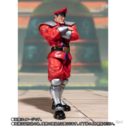 In Stock Original Genuine BANDAI SPIRITS S.H.Figuarts Vega M Bison Street Fighter V PVC Action Anime Figure Model Toys Doll Gift