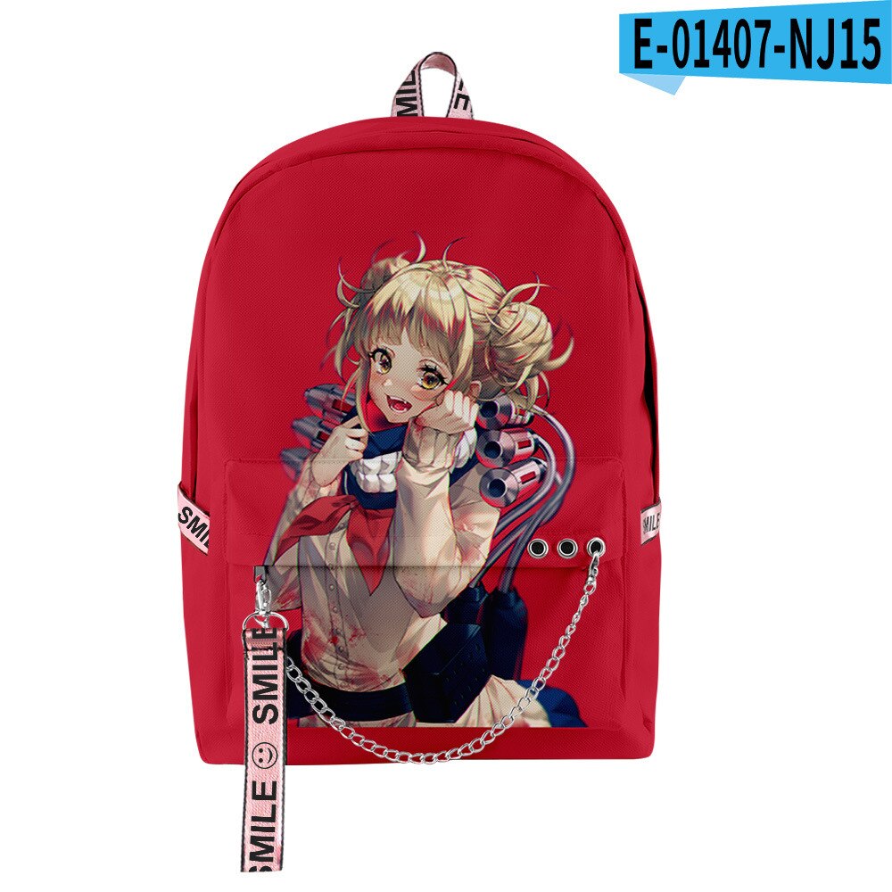 Fashion Novelty My Hero Academia Student School Bags Unisex 3D Print Oxford Waterproof Notebook multifunction Travel Backpacks