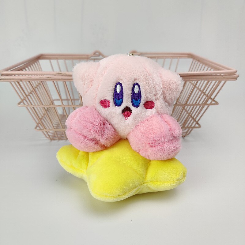 15CM Kirby Birthday Candles Stars Peluche Toys Kawaii Kirby Room Decor Juguetes Para Niños Inquietos Brinquedos Infantil Menina