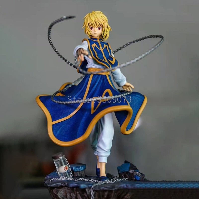 33cm Hunter x Hunter Anime Figure Kurapika/Alluka Zoldyck Action Figure Gon Freecss/Killua Zoldyck Figurine Model Doll Toys