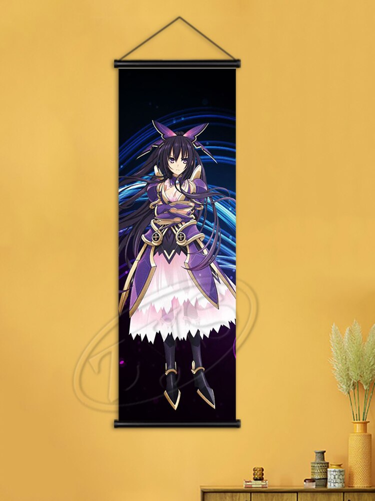 Classic Art Japanese Anime Poster Canvas Date a Live Painting HD Print Wall Home Cudros Hanging Scrolls Mural Bedroom Decoration